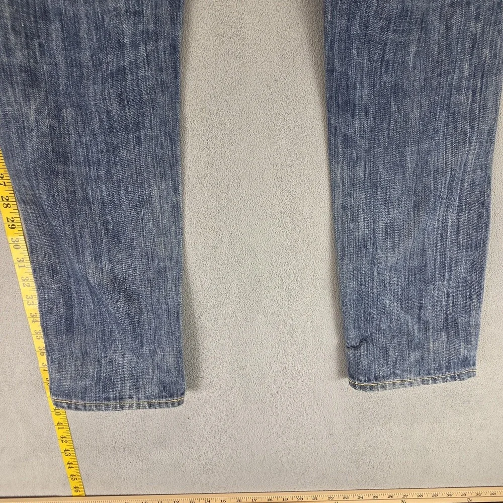 Vintage Levis 501 Jeans Mens Blue Selvedge LVC Straight‎ Button Fly Fits 28x29
